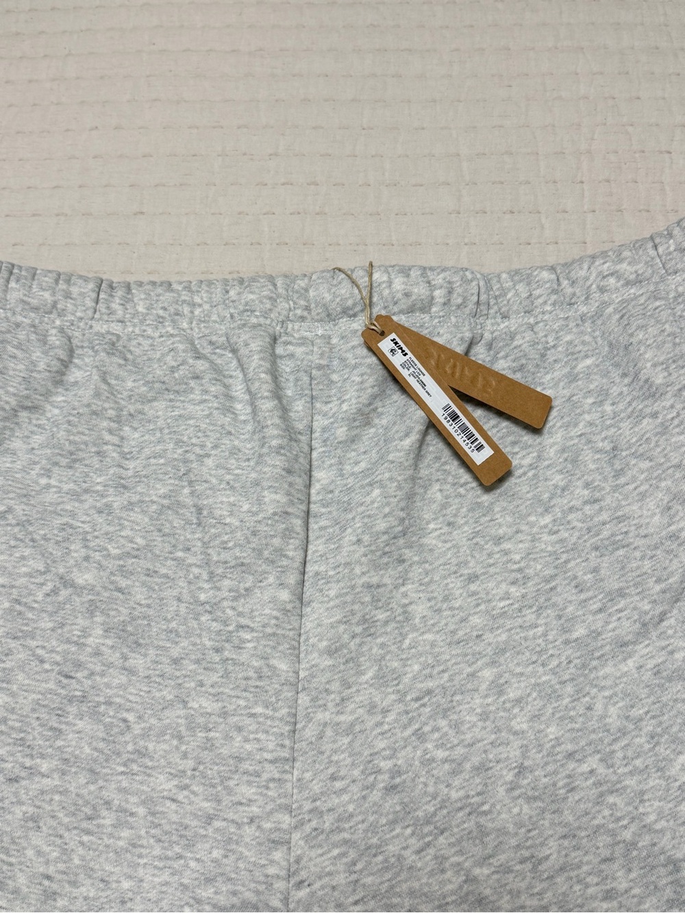 SKIMS Heather Gray Men's Drawstring Sweatpants - Picture 4 of 4